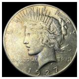 1927-S Silver Peace Dollar CLOSELY  UNCIRCULATED