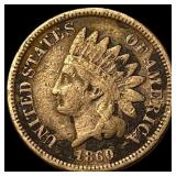 1860 Indian Head Cent NEARLY UNCIRCULATED