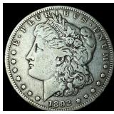 1892-S Silver Morgan Dollar LIGHTLY CIRCULATED
