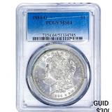 1884-O Morgan Silver Dollar PCGS MS64