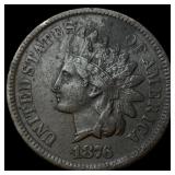 1876 Indian Head Cent LIGHTLY CIRCULATED