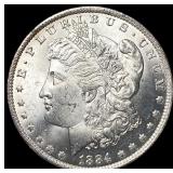 1884-S Silver Morgan Dollar CHOICE BU