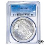1896 Morgan Silver Dollar PCGS MS63