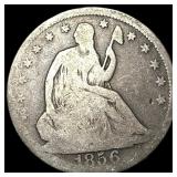 1856 Seated Liberty Half Dollar NICELY CIRCULATED