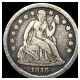 1856 Seated Liberty Dime LIGHTLY CIRCULATED
