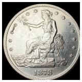 1878-S Silver Trade Dollar CLOSELY  UNCIRCULATED