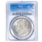 1884-O Morgan Silver Dollar PCGS MS64