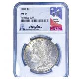 1882 Morgan Silver Dollar NGC MS64