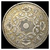 1957-1958 Japan Silver 100 Yen