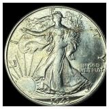 1943-S Silver Half Dollar CHOICE BU