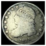 1835 Capped Bust Dime LIGHTLY CIRCULATED