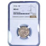 1916 Buffalo Nickel NGC MS62