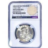 1960-D Franklin Half Dollar NGC BU