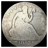 1853-O Seated Liberty Half Dollar NICELY CIRCULATE