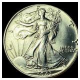 1943 Walking Liberty Half Dollar GEM BU