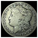 1903-S Silver Morgan Dollar LIGHTLY CIRCULATED