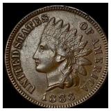 1883 Indian Head Cent CHOICE AU