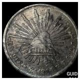 1900 ZsFz Mexico Silver 1 Peso