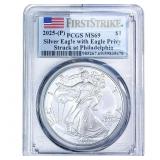 2025 Silver Eagle PCGS MS69