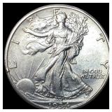 1934-S Silver Walking Liberty Half Dollar  CLOSEL