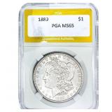 1889 Morgan Silver Dollar PGA MS65