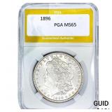 1896 Morgan Silver Dollar PGA MS65