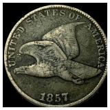 1857 Flying Eagle Cent LIGHTLY CIRCULATED