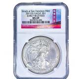 2011-S Silver Eagle NGC MS69