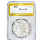 1896 Morgan Silver Dollar PGA MS63