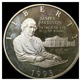 1993-S Bill of Rights .3617oz Silver Half  Dollar