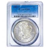 1881-S Morgan Silver Dollar PCGS MS66