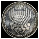 1974F Germany Silver 5 Mark