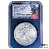 2022-W Silver Eagle NGC MS69