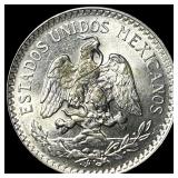1935 Mexico Silver 50 Centavos