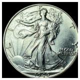 1946 Walking Liberty Half Dollar GEM BU