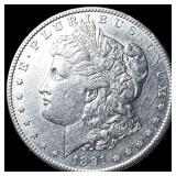 1891-S Silver Morgan Dollar CLOSELY  UNCIRCULATED