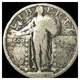 1921 Standing Liberty Quarter NICELY  CIRCULATED
