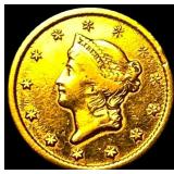 1851 Gold $1 Liberty Head Type 1 HIGH GRADE