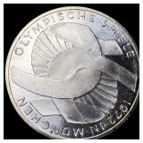 1972G West Germany Silver 10 Mark