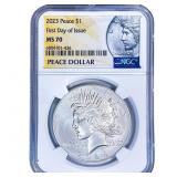 2023 Silver Peace Dollar NGC MS70
