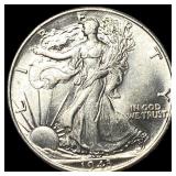 1943 Walking Liberty Half Dollar GEM BU