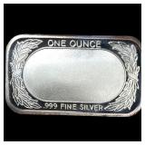 1 oz .999 Fine Silver Bar HIGH GRADE