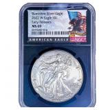 2022-W Silver Eagle NGC MS69