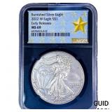 2022-W Silver Eagle NGC MS69 Early Releases