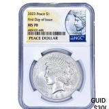 2023 Silver Peace Dollar NGC MS70