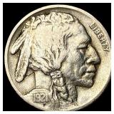1921-S Buffalo Nickel NEARLY UNCIRCULATED