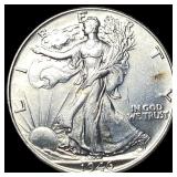 1946 Silver Half Dollar (Walking Liberty) GEM BU