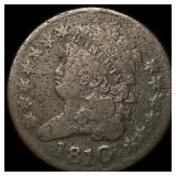 1810 Classic Head Half Cent NICELY CIRCULATED