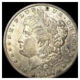 1901 Morgan Silver Dollar CHOICE AU