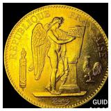1906A France Gold 100 Francs .9334oz AGW